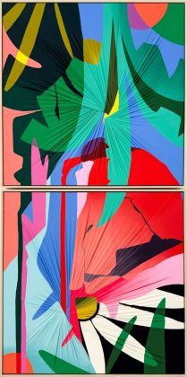 painting with bright saturated color